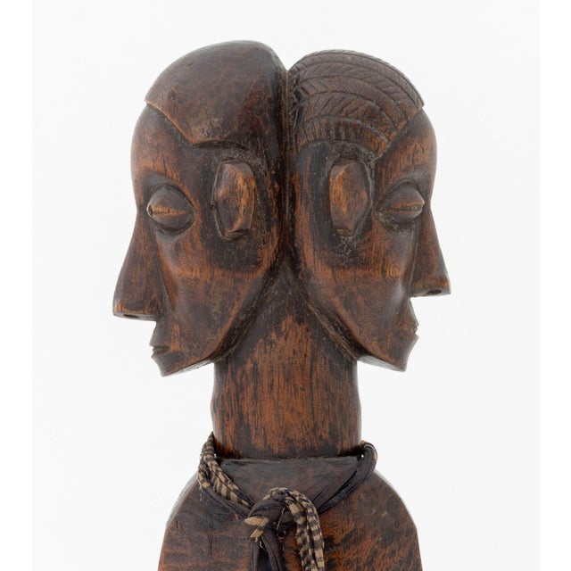 Mid 20th Century African Yaka Double-Headed Slit Drum For Sale - Image 5 of 10