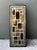 Vintage Eglomise Geometric Glass Pedestal For Sale In West Palm - Image 6 of 17