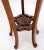 Chinese Carved Rosewood Marble Top Stand For Sale - Image 12 of 13