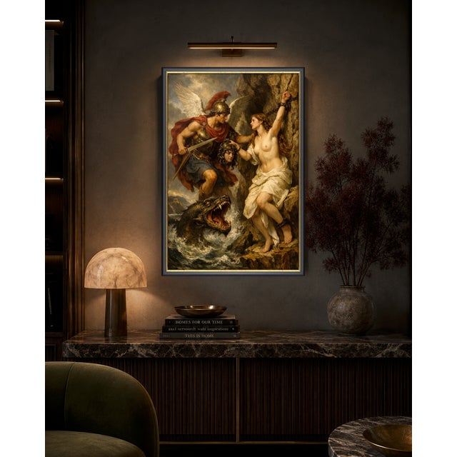 Introduce a spectacular commanding masterpiece of original contemporary fine art profound historic narrative and...