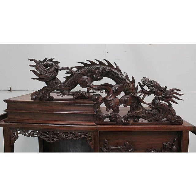 19th Century Asian Mahogany Cabinet, Vietnam For Sale - Image 5 of 18