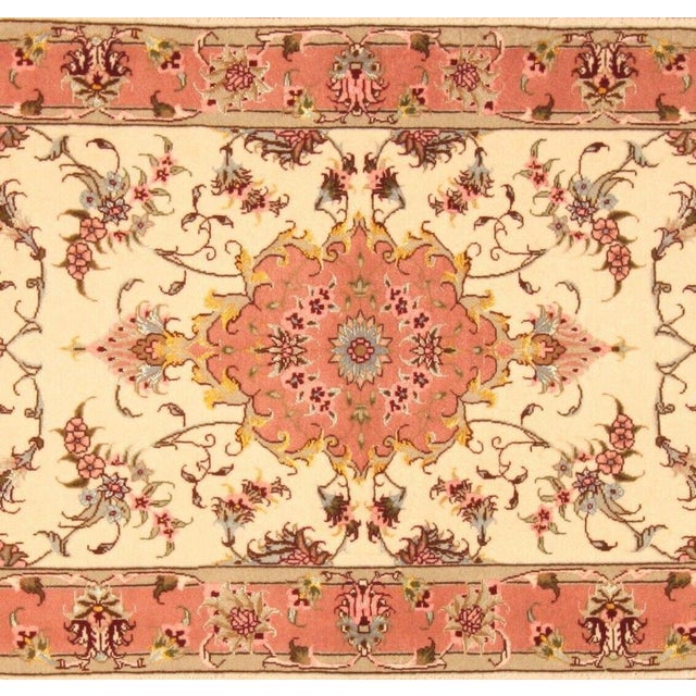 Textile Hand-Knotted Middle Eastern Rug with Decorative Pattern For Sale - Image 7 of 10