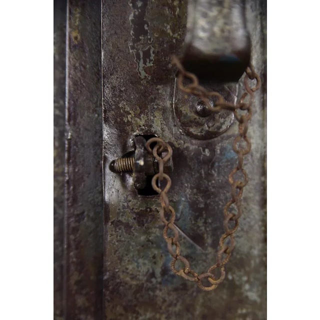 Vintage Industrial Metal Factory Cabinet, 1950s For Sale - Image 14 of 18