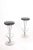 1960s Set of Mid-Century Patinated Leather Barstools by Piet Hein for Fritz Hansen, 1960s For Sale - Image 5 of 10