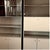 Wood Mid-Century Modern Cream Laminate and Smoked Glass Three-Section Freestanding Wall Unit - 3 Piece Set For Sale - Image 7 of 13