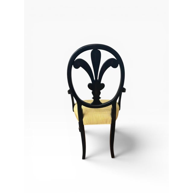 Hepplewhite Plume Armchair by Hickory Chair Company For Sale In Boston - Image 6 of 11