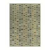 Swedish Geometric Rug by Celerie Kemble for Chairish, 10'x14' For Sale