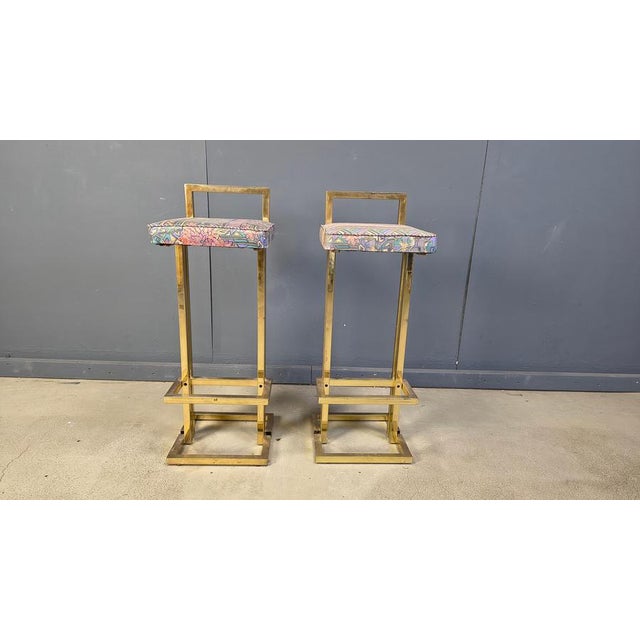 Bar Stools from Belgochrom, 1970s, Set of 2 For Sale - Image 10 of 12