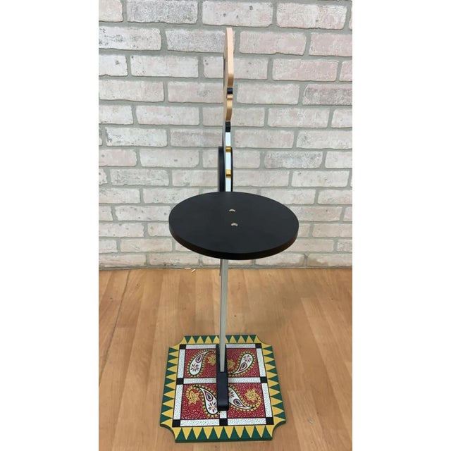 Vintage Art Deco Free Standing Butler With Serving Tray For Sale In Chicago - Image 6 of 7