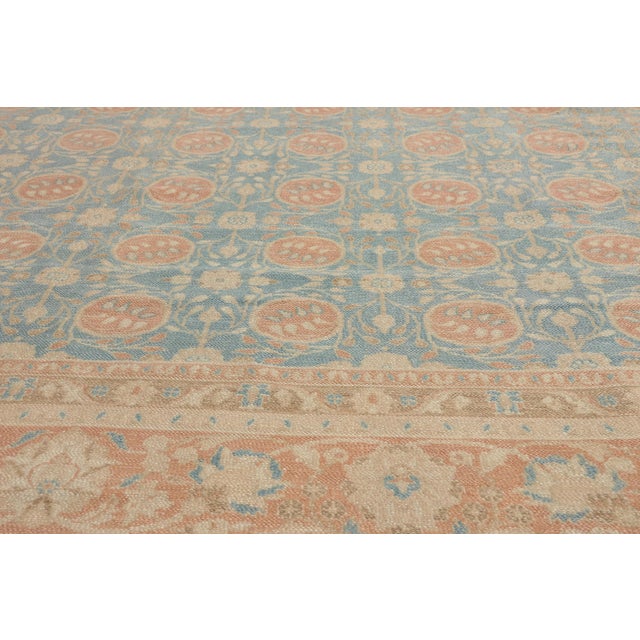 Mid 20th Century Vintage Portuguese Khotan Rug, 09'03 X 09'07 For Sale - Image 5 of 10