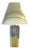 70s Modern Brass Chrome & Lucite Table Lamp, Circa 1970s, After Charles Hollis Jones For Sale