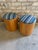 1960s Pair of Vintage Wooden Storage Stools For Sale - Image 5 of 18