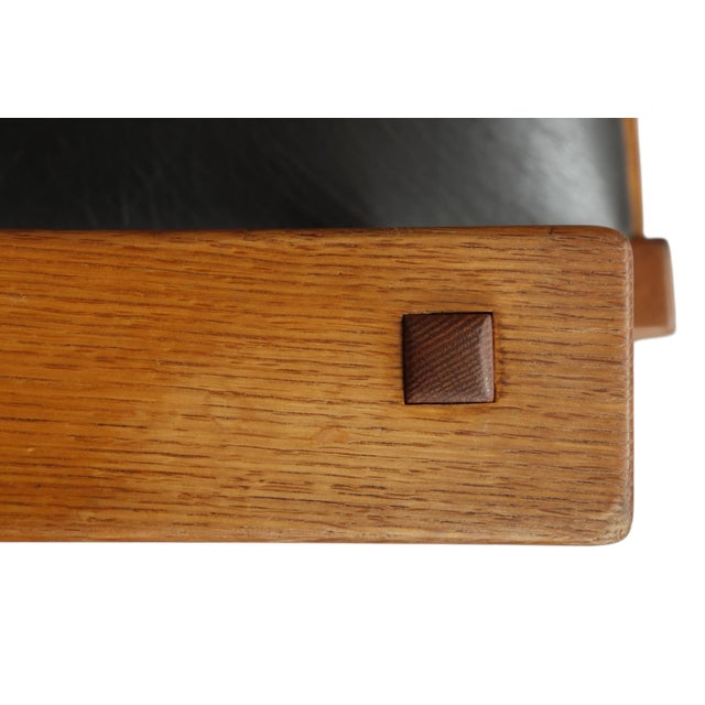 Wood Stickley Swivel Tilt Desk Chair For Sale - Image 7 of 11