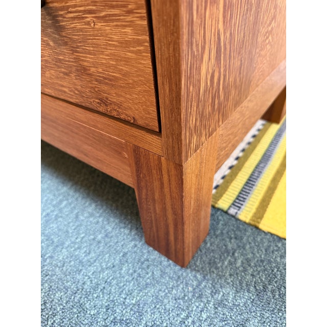 Arts & Crafts Style Wine Storage Cabinet For Sale In San Francisco - Image 6 of 12