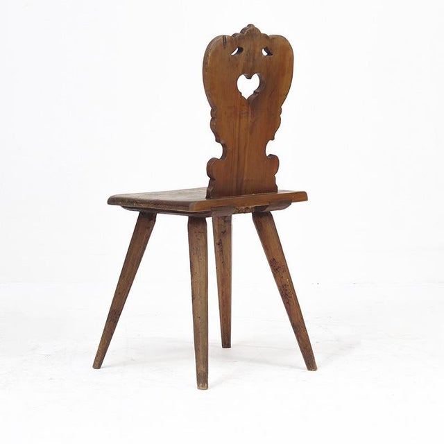 Contemporary Rustic Farmhouse Primitive Wabi-Sabi Mountain Chair For Sale - Image 3 of 9