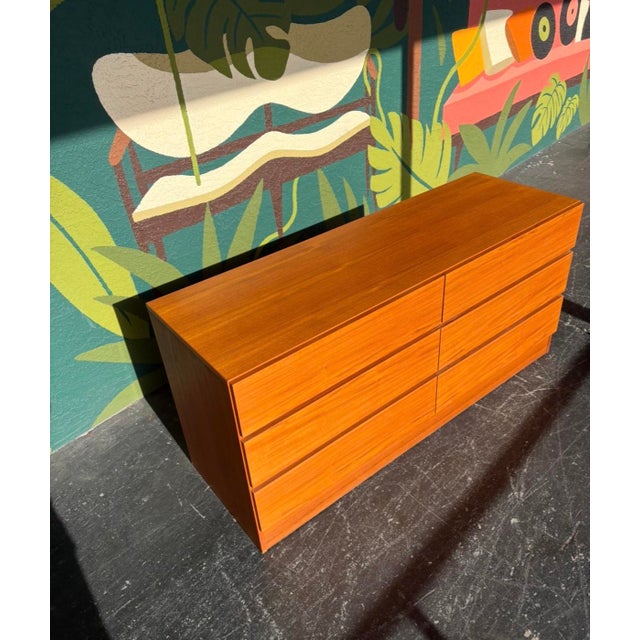 Late 20th Century Danish Teak Sixer For Sale - Image 5 of 8