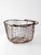 Metal Antique Handmade Wire Gathering Basket For Sale - Image 7 of 13