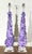 One of a Kind Pair of Original Amethyst Crystal Table Lamps by - Joseph Malekan For Sale - Image 14 of 18