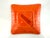 Mid 20th Century Japanese Orange Glaze Ceramic Catchall For Sale - Image 9 of 9