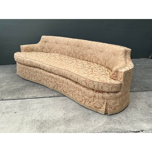 Vintage Ferguson Copeland Damask Sofa For Sale - Image 14 of 14