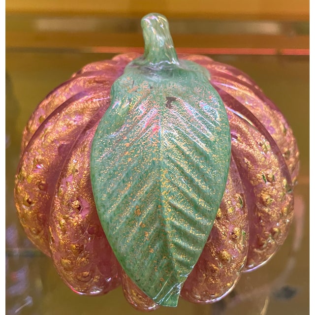 1960s Murano Glass Pumpkin Circa 1960s For Sale - Image 5 of 12