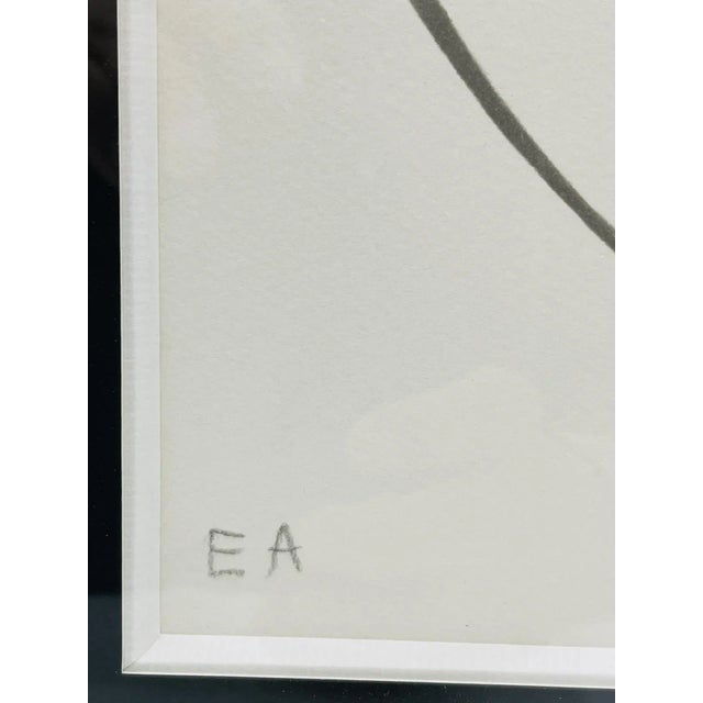 Black 1990s Artist Proof Lithograph by Ludmilla Tcherina Titled "Europe a Coeur" For Sale - Image 8 of 11