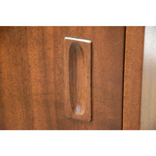 Brown Refinished Harvey Probber Credenza Chest For Sale - Image 8 of 8