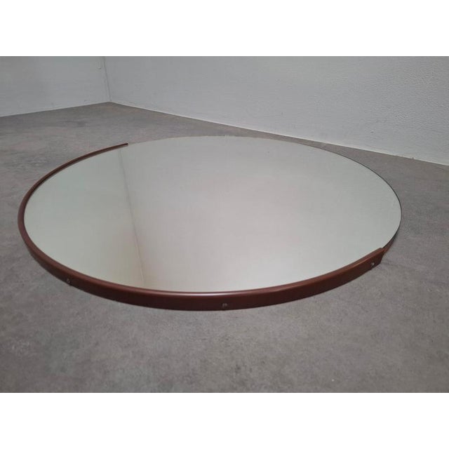 Vintage Czechoslovakian Round Wall Mirror, 1970s For Sale - Image 13 of 15