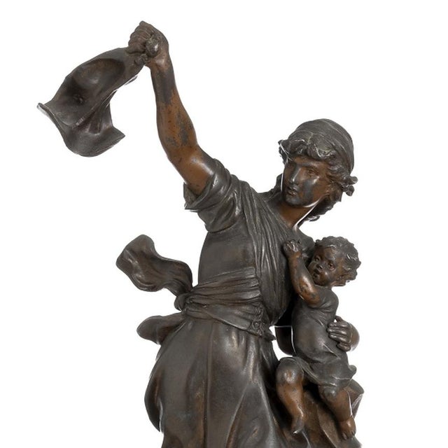 Sculpture by Virgile Morey For Sale - Image 5 of 8