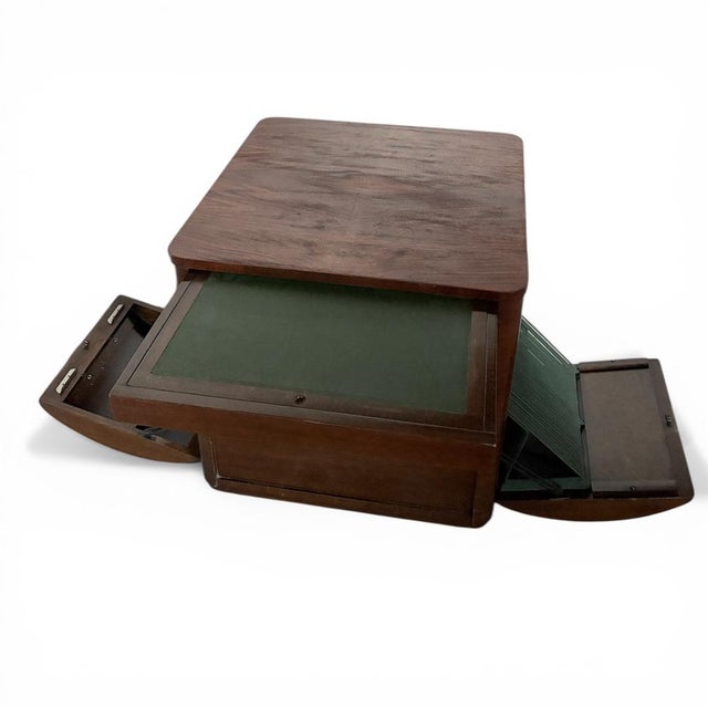 Art Deco Walnut Drinks Cabinet by Incorporall, 1930s For Sale - Image 6 of 11