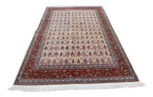 High Wool on Cotton Turkish Hereke Rug -5' 6'' X 8' 6''