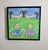 Folk Art Original Acrylic Folk Art Painting From Renowned Key West Artist 'Just Us' For Sale - Image 3 of 9