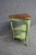 Early 21st Century Baker Painted Corner Side Table With Cherry Top For Sale - Image 5 of 12