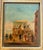Textile The Actors, Oil Painting on Canvas, 19th Century, France For Sale - Image 7 of 12