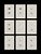A collection of nine Victorian natural history bookplates depicting the beautifully varied eggs of British birds,...