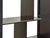 Asian Inspired Asymmetrical Dark Brown Shelving Display Cabinet Divider For Sale - Image 12 of 12