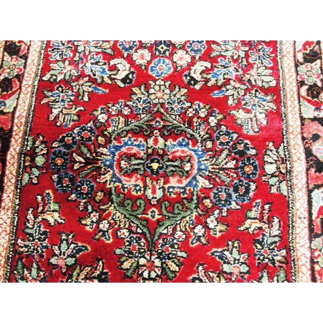 Antique Persian Sarouk Runner, 31"x 126" For Sale In Chicago - Image 6 of 11