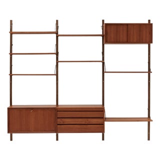 3-Bay Wall Unit by P. Cadovius For Sale