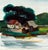 1930s Alexander Nepote "Island in the San Francisco Bay" Watercolor Landscape 1938 For Sale - Image 5 of 8