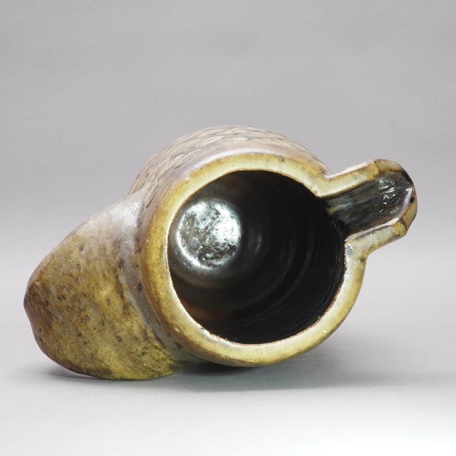 Ceramic Vintage Oculi Series Pitcher Floor Vase from Ceramano, 1960s For Sale - Image 7 of 11