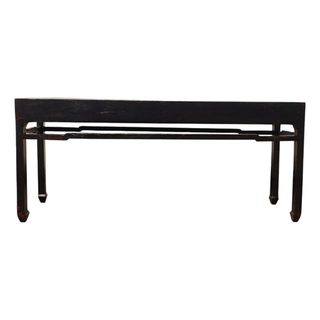 77" Long Open-Frame Console Table For Sale