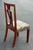 Brown Late 20th Century Solid Rosewood Hepplewhite Dining Chairs - Set of 6 For Sale - Image 8 of 12