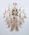Mid-Century Modern Mid-Century Modern Murano Glass Chandelier with Petals from Mazzega, Italy, 1970s For Sale - Image 3 of 6