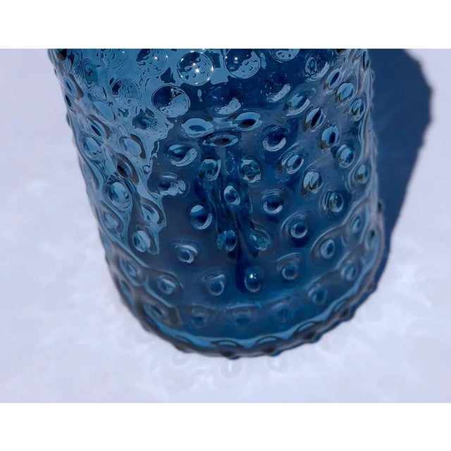 Czech Studio Glass Bottle or Vase, 2000s For Sale - Image 6 of 8