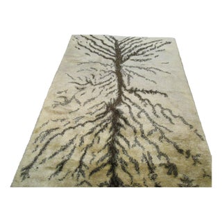 Jungla Series Hand-Knotted Rug by Giuseppe Ajmone for Pugi-Italia, 1960s For Sale