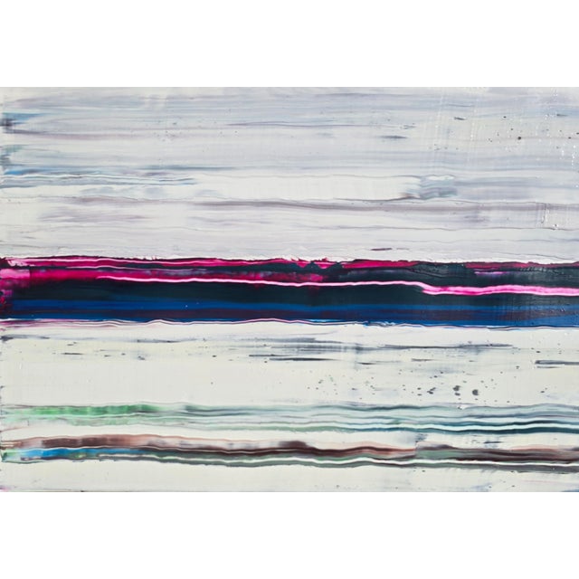 Pacific Ocean / Palisades No. 3 — Original Abstract Seascape by Diane Grant | Color Field For Sale - Image 4 of 8
