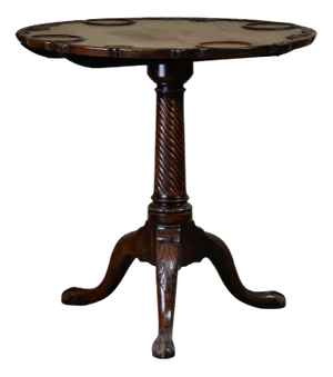 Tripod Table in Solid Cuban Mahogany, United Kingdom, 1750s