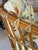 Tan Vintage Coastal Organic Modern Pencil Rattan Lounge Chairs – Pair For Sale - Image 8 of 12