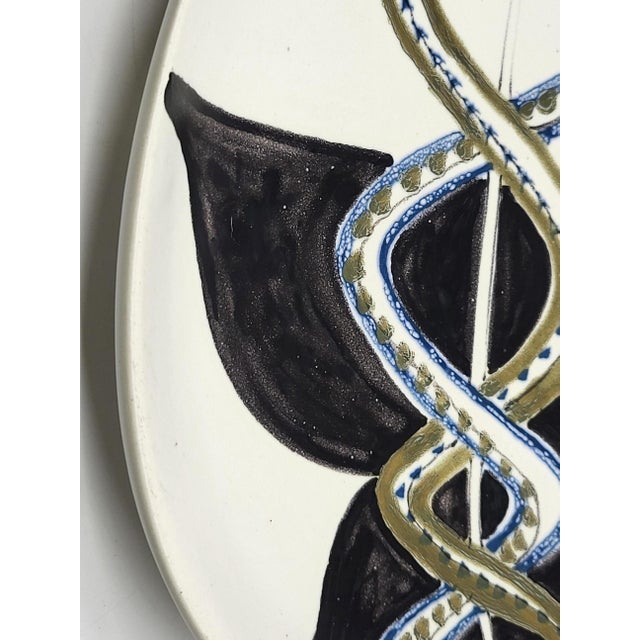 Vintage French Ceramic Trinket Tray by Roger Capron, 1950 For Sale - Image 13 of 14