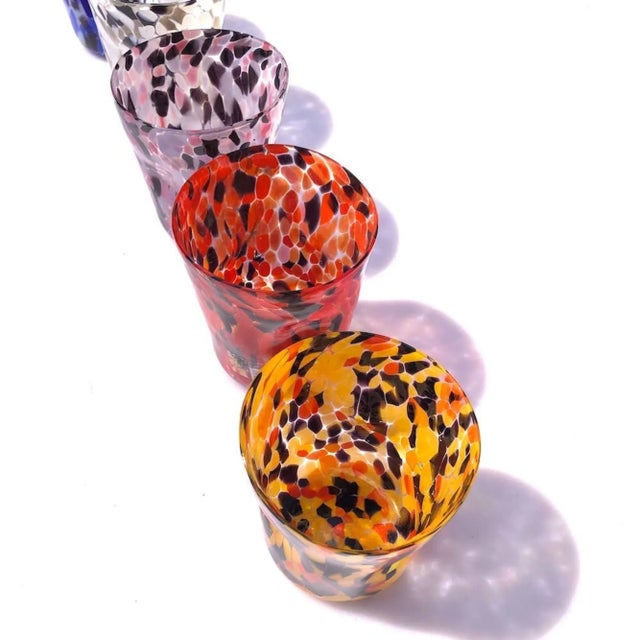 Murano Glass Goblets from YourMurano, Set of 6 For Sale - Image 11 of 12